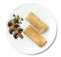 Блины с курицей и грибами